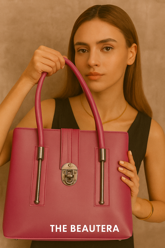 Elegant Black Handbag for Women – Stylish & Premium Quality | The Beautera