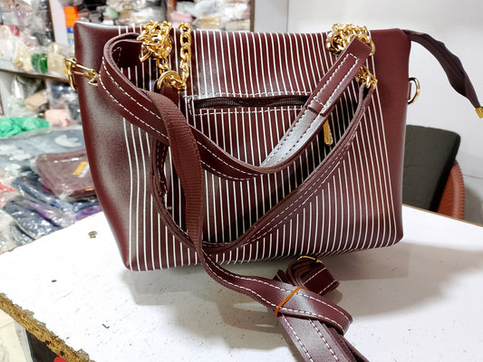 Premium Leather Handbag – Stylish Daily Move; Party Wear Bag for Women in Pakistan